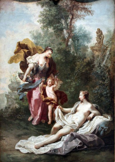 Flora und Venus (Der Frühling) von Anton Kern